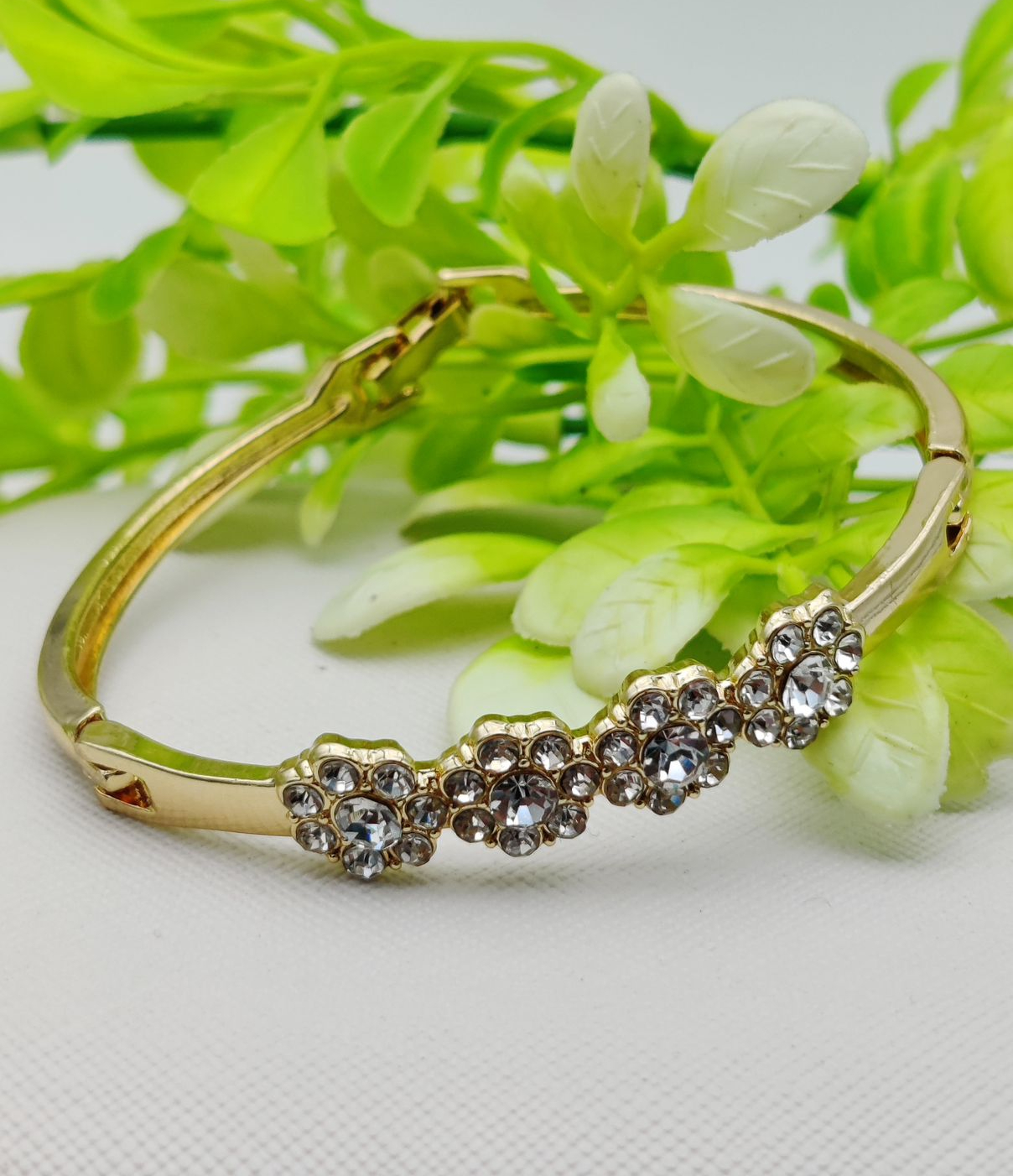 Sparkling Floral Adjustable Bracelet | Best Quality Artificial Bracelet For Girls & Women | Imported Elegance for Ev