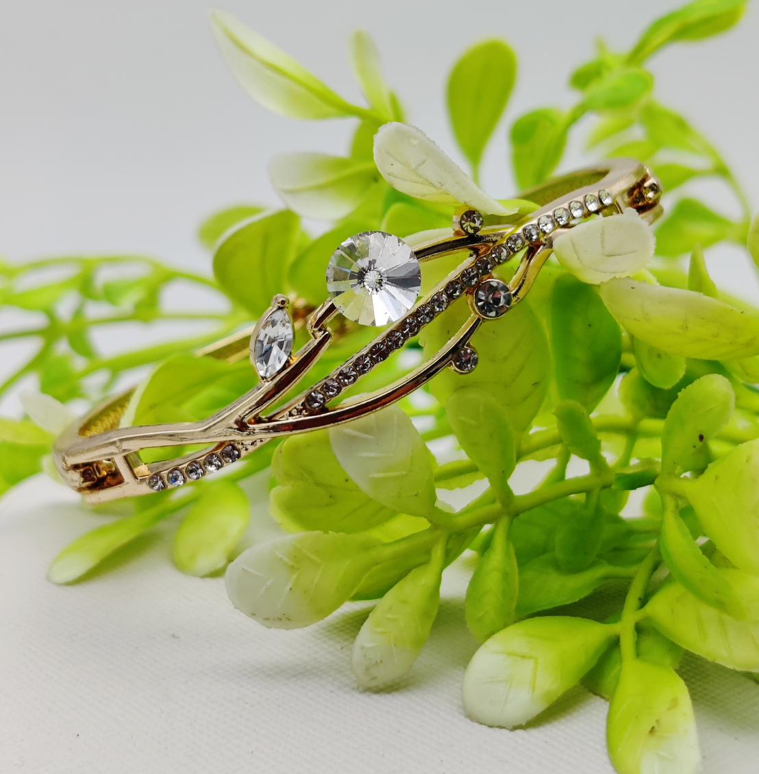Elegant Adjustable Imported Crystal Vine Bracelet – A Dazzling Masterpiece | Best Quality Artificial Bracelet For Girls