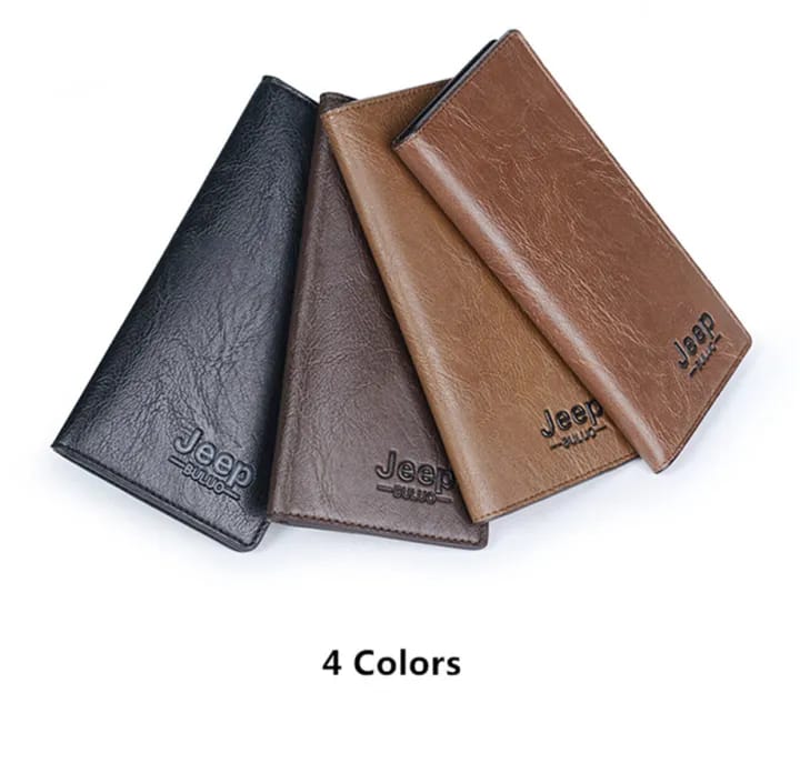 JEEP BULUO Brand Wallet Clutch Carteira Masculina Men Leather Men Wallets Business Brand Card Holder Purse | Men's Walle