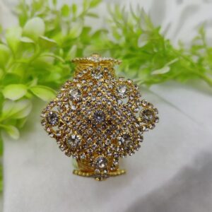 Imported Elegant Crystal Studded Bracelet | Regal Crystal Bracelet | Adjustable Bracelet – Best Quality Artificial Brace