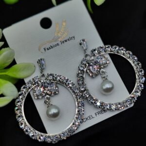 Imported Elegant Earrings Starburst Pearl,Designs | Best Quality Earrings For Girls & Women | Luxury Look Earrings (
