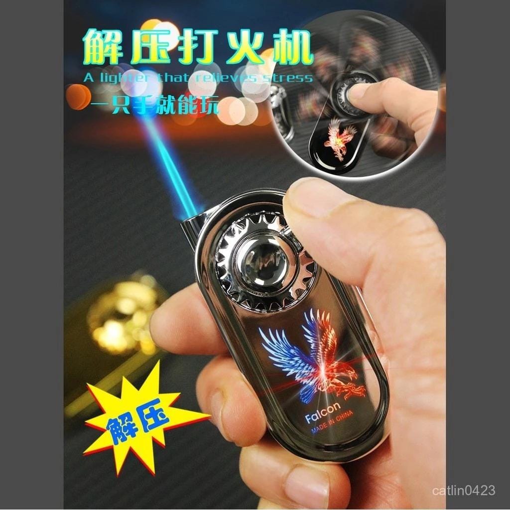 1 Piece Refillable Fancy Spinner Light Lighter | Best Quality Light Lighter | Lighter For Cigarette | Spinner Lighter Me