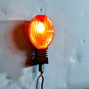 Mini Motorcycle Indicator with Backlight โ Suitable for 70cc/125cc Bikes, Compact Design, Fancy Packaging.