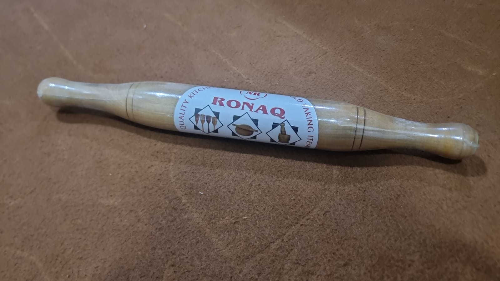 Belan Gujrati Slim – Wooden Thin Rolling Pin / Gujrati Slim Roller | Belan Slim Excent | Best Quality Belan | Wooden Bel