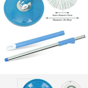360 Degree Rotating Spin Mop - Original Replacement Parts for Home, Kitchen & Bathroom Cleaning spin mop ( Random Co