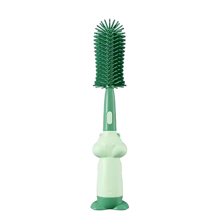 3-in-1 Silicone Baby Bottle Cleaning Brush Set – Pacifier, Straw, and Bottle Scrubber