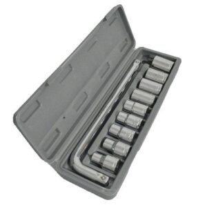 CTW-1810 | 10 Piece High Quality Socket Wrench Set Spanner Car Machine Repair Service Tools Kit | Best Quality Tool Kit