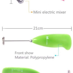 Electric Egg Beater Milk Drink Coffee Whisk Mixer Foamer Mini Handle Stirrer Practical Cooking Tool Kitchen Mini Whisk(r