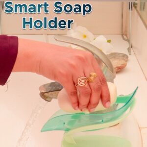 Smart Soap Holder For Bathroom | Wall Mounted Soap Bar, Kitchen, Bathroom โ Random Color(1 Pc)