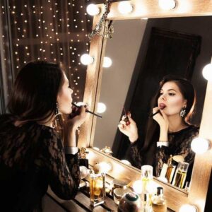 Vanity Mirror Lights - USB Vanity Lights Makeup Lighting 10 Dimmable Light Bulbs - Hollywood Style LED Vanity Mirror Lig