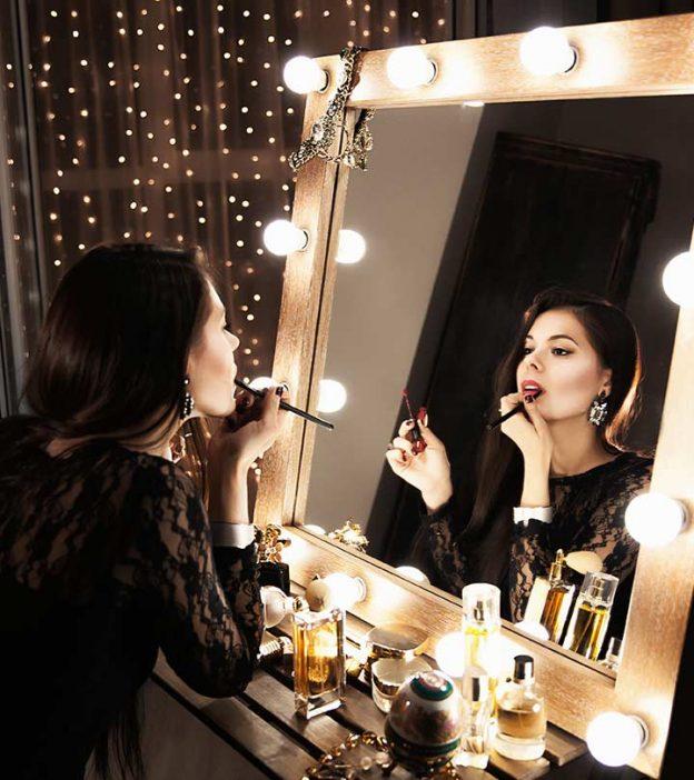 Vanity Mirror Lights - USB Vanity Lights Makeup Lighting 10 Dimmable Light Bulbs - Hollywood Style LED Vanity Mirror Lig