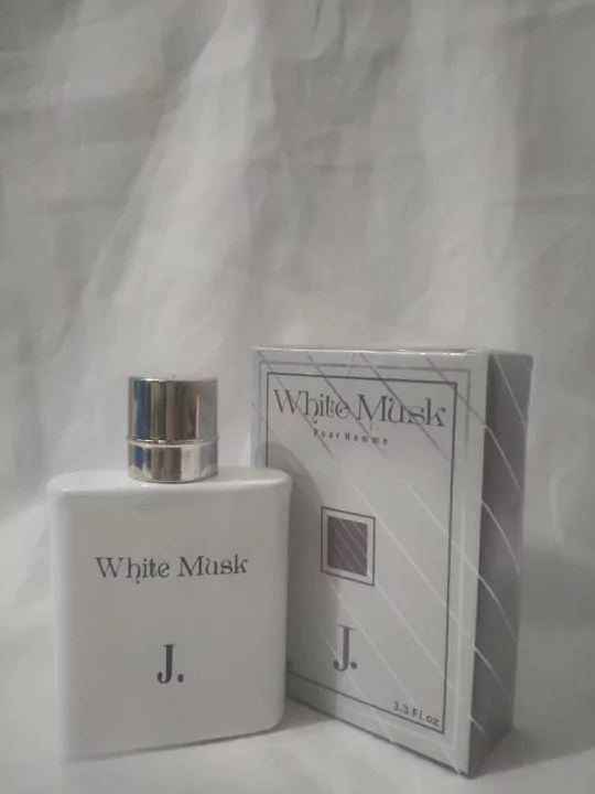 Pack of 2 White Musk and J. Essence Eau De Long Lasting Fragrance Men's Perfume 100 ML
