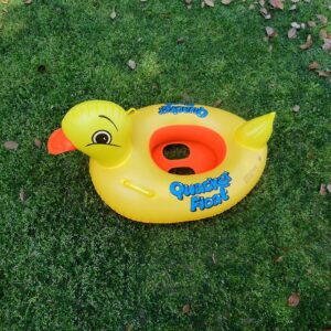 Duck Baby Floats Tube, Inflatable Duck Pool Float, Baby Floating Seat, Children Swim Ring, Kids Inflatable Floats, Yello
