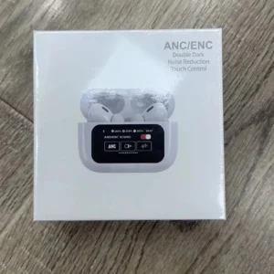 A9 Pro Wireless Bluetooth Headphones ANC Noise Reduction Headset LED Touch Screen Earbuds (random color)