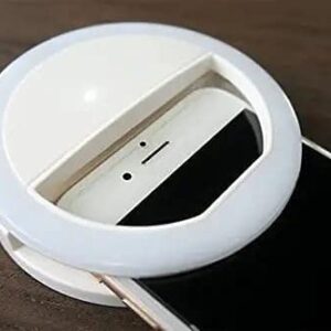 Portable LED Ring Selfie Light Smartphones Tablets Enhancing Ring Light for Photography