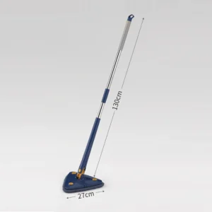 Extended Triangle Mop 360 Twist Squeeze Wringing X-Type Window Glass Toilet Bathroom Floor Household Cleaning Ceiling Du