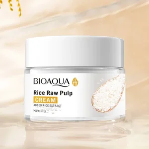 BIOAQUA Rice Raw Pulp Facial Cream - Moisturizing Face Cream 50g