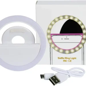 Selfie Ring Light With LED Camera Photography Flash Light