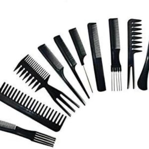 (10 Pcs) Multipurpose Salon Hair Styling Hairdressing hairdresser Barber Combs Professional Comb Kit