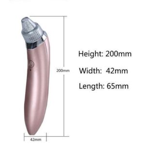 Blackhead Remover Face Acne Black Dot Pimple Electric Black head Vacuum Cleaner Pore Skin Care Tools Machine 4 Replaceme
