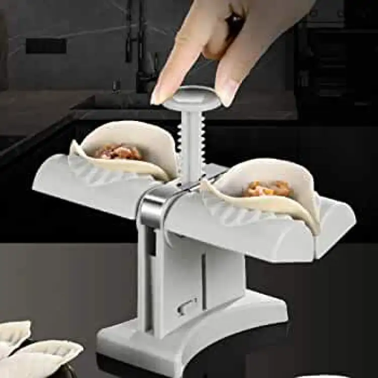 Dumpling and samosa maker Double Header, Automatic And Quick In Operation, Suitable For Samosa With Box Packing
