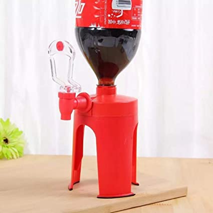 Cold Drink Dispenser Stand with Tap | Bottle Beverage Dispenser Stand with Tap/Plastic Bottle Dispenser Fountain for Col