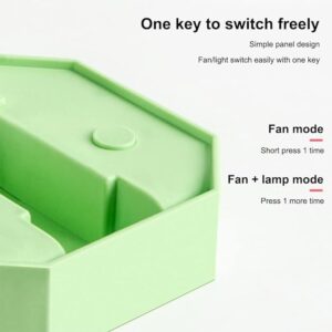 Portable Folding Fan | Desktop Fan Retractable Adjustable Table Cooling Plastic Fan | Summer Outdoor Indoor Work Persona