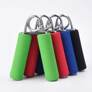 Hand Grippe foam hand grip strengthener ,Strength Training for Fitness Gym Men's women's( random color)