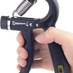 Hand Grip Strengthener Adjustable Resistance Wrist Strengthener Forearm Gripper Hand Workout Squeezer Grip Strength Trai
