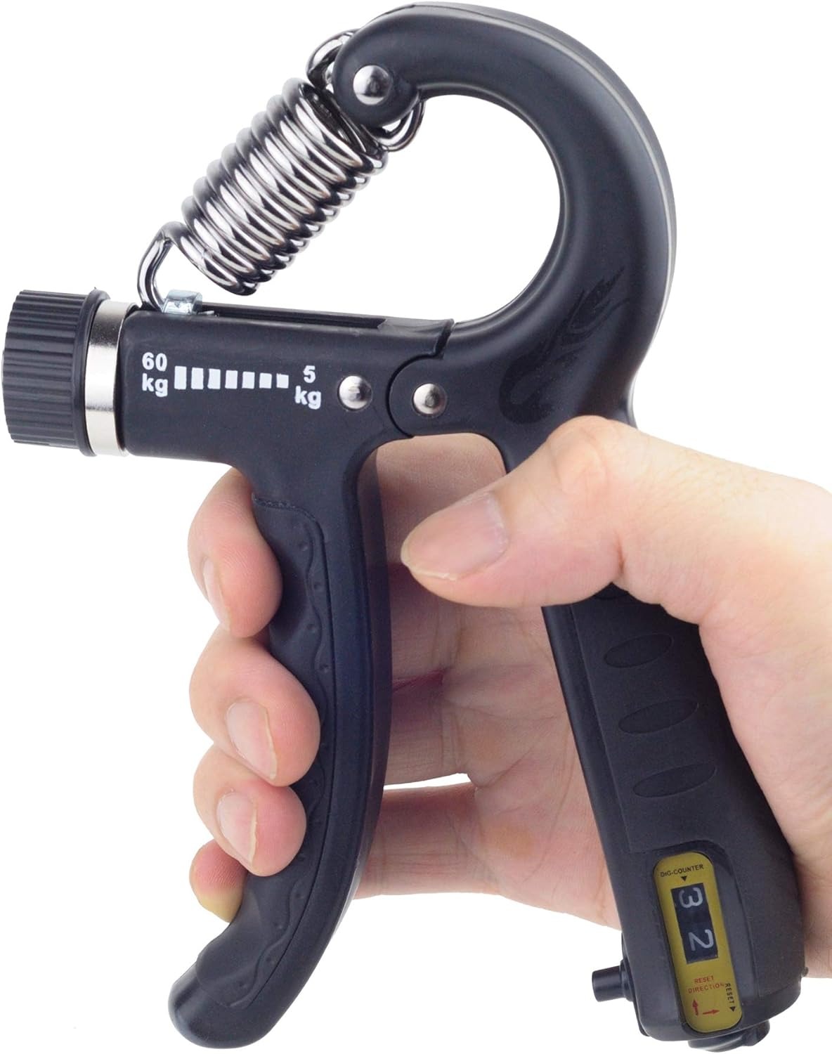 Hand Grip Strengthener Adjustable Resistance Wrist Strengthener Forearm Gripper Hand Workout Squeezer Grip Strength Trai
