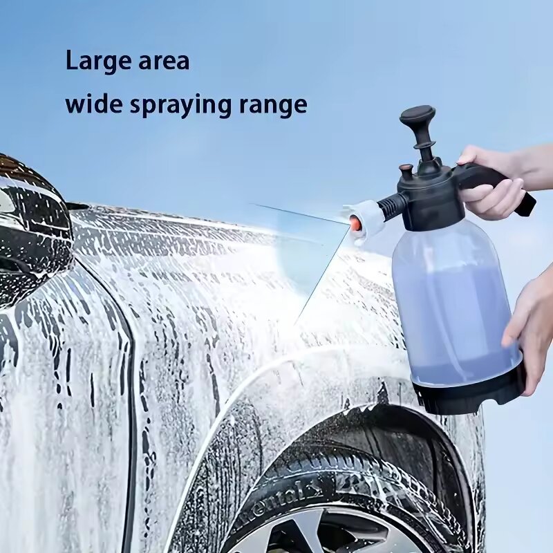 Hand Pump Foam Car Wash Sprayer Bottle Air Pressure Sprayer Car Cleaning Tools Gardening Spray Bottle Air Pump Watering