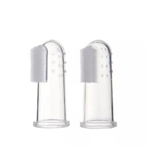 Baby Finger Toothbrush Silicon Toothbrush+Box Children Teeth Clear Soft Silicone Infant Tooth Brush Rubber Cleaning Baby
