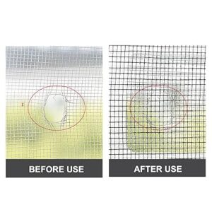 pack Of 4 Multifunctional Sticker Drainer Netfor bathroom, kitchen etc | Window Screen Repair Patches for Door Window Sc