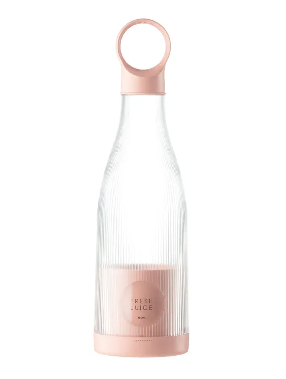 ELECTRIC JUICER Bottle | Blend Fruits and Drink - 420ml (rechargable) (Random color)