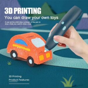3D Pen for 3D Printing Drawing Pen USB 3D pen plus with safe filament Creative Learning for Children Kids as Toys DIY Ar
