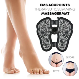 Electric EMS Foot Massager Pad Foldable Foot Massage Mat Feet Muscle Stimulator Improve Blood Circulation Relieve Pain H