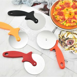 Pizza Cutter, Pizza r Big Size Cooker Stainless Steel, Commercial Use, Kitchen Helper(random color)