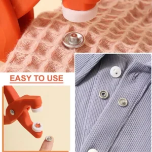 Tich Button Machine Plier plastic Body | Button Fixer Plastic body with 25 Buttons