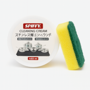 Spiffy Stainless Steel Cookware Cleaning Cream โ 400ml Powerful Kitchen Utensil & Cookware Cleaner