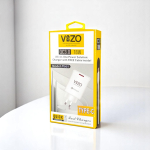 V007 – Type-C Fast Charger | Vizo V007 Type-C Charger | Charger For Android | Mobile Phone Charger - 18W