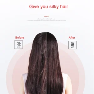 Hair Straightening Comb/Brush, Curling Comb Dual-Purpose Hair Straightener Styling Comb, Splint Does Not Damage The Inne