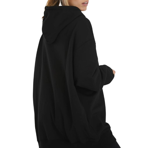 Eagle Logo Black Premium Quality Hoodie For Men & Women
