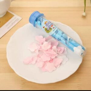 Travel Flower Paper Soap (Random color)