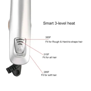 PROFESSIONAL HAIR STRAIGHTENING IRON CURLING IRON STRAIGHTENER CURLER STYLER 3 IN 1 MULTI HAIR STYLING TOOL FLAT IRON WI