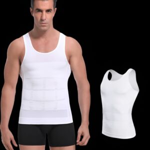 Slim N Fit Body Shaper Vest Shirt โ Tank Top Sleeveless Shape wear For Men