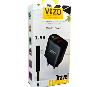 Va2 โ Compact Micro USB Charger (Black) | Best Quality Charger - Vizo VA2 Charger - Vizo VA2 Micro USB Charger - Android
