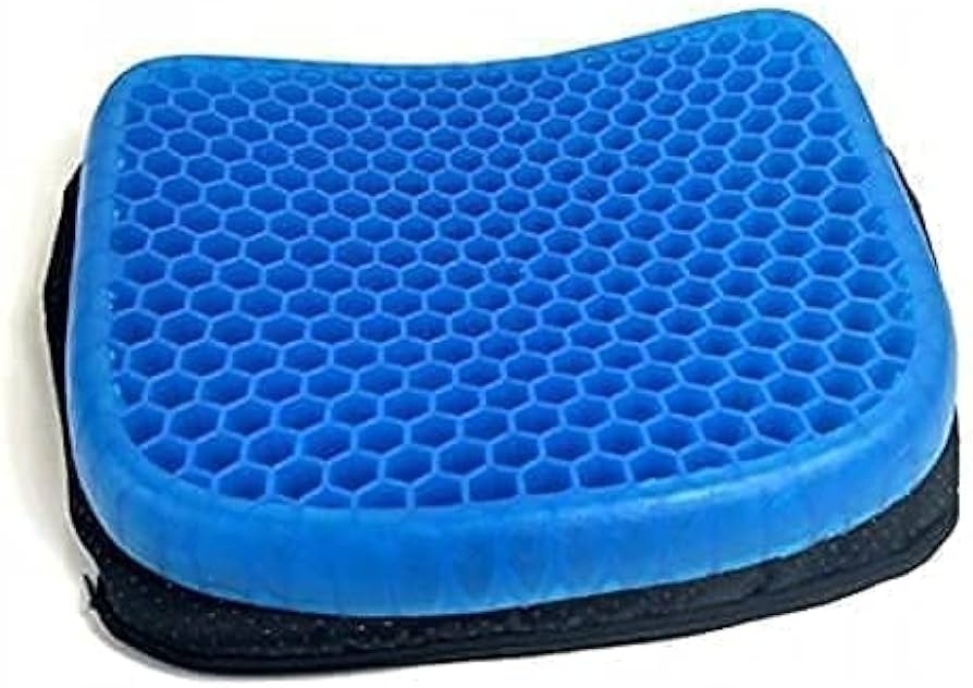 (Without Cloth) - Egg seater, Gel seat cushion, support cushion, Breathable Honeycomb Design For Chair Car Office, Best