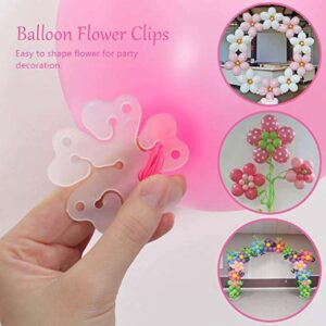Pack Of 10pcs Balloons Clip - Flower Stand Clip Holder for Balloons - Balloons Tie Holder Birthday Wedding Party Decorat