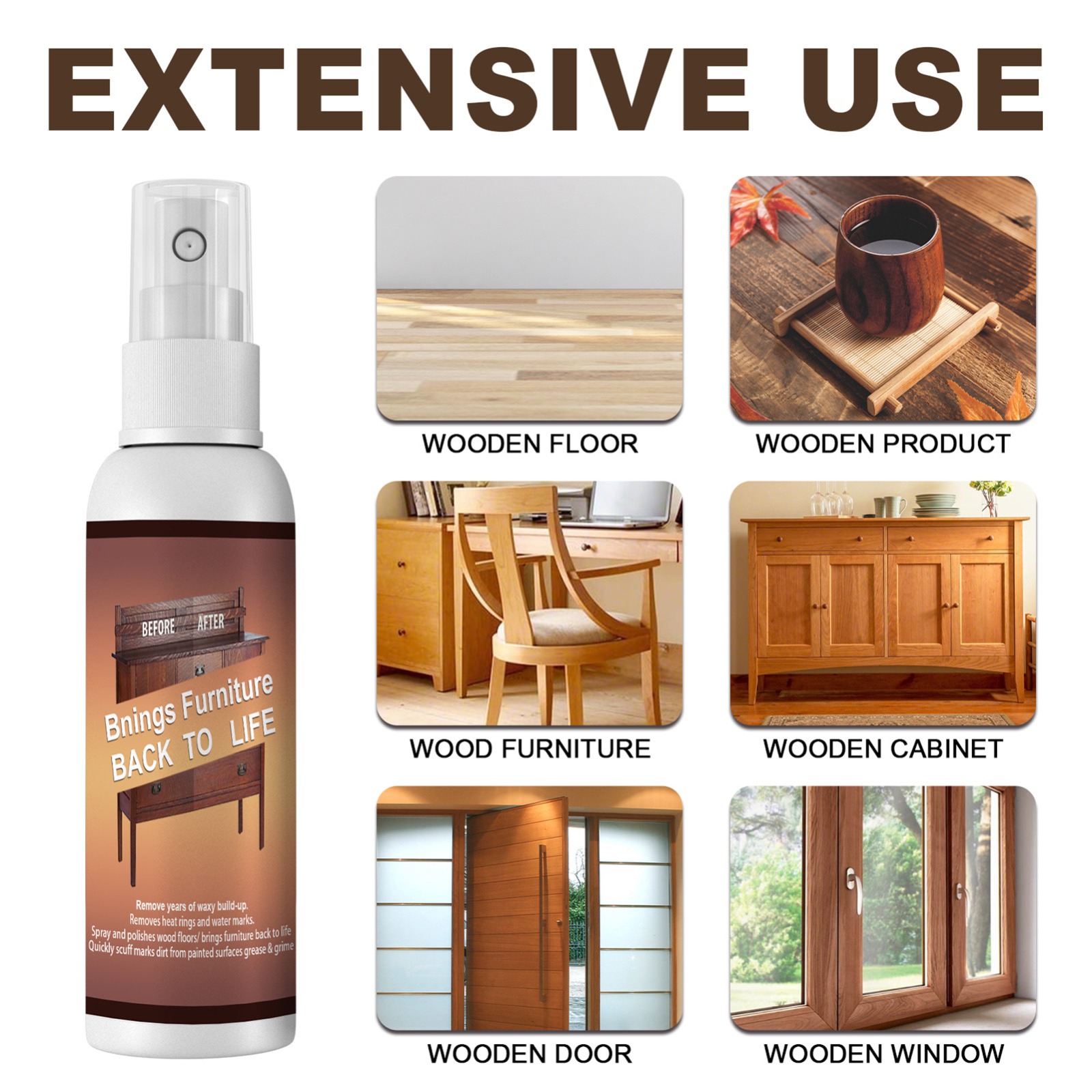 250ML Furniture Shiner Polish
