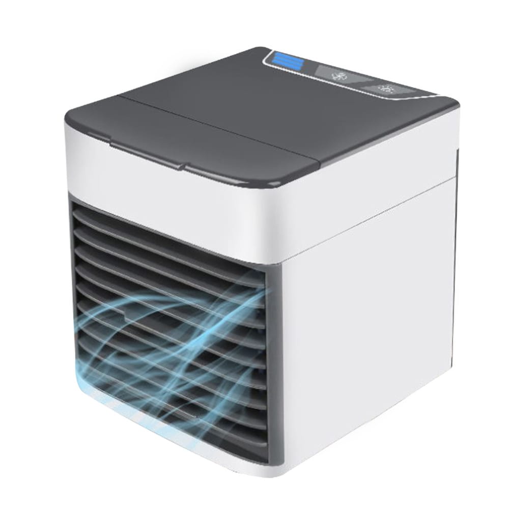 Mini air conditioning cooling fan multifunction usb new household portable air conditioner humidifier strong wind | Port